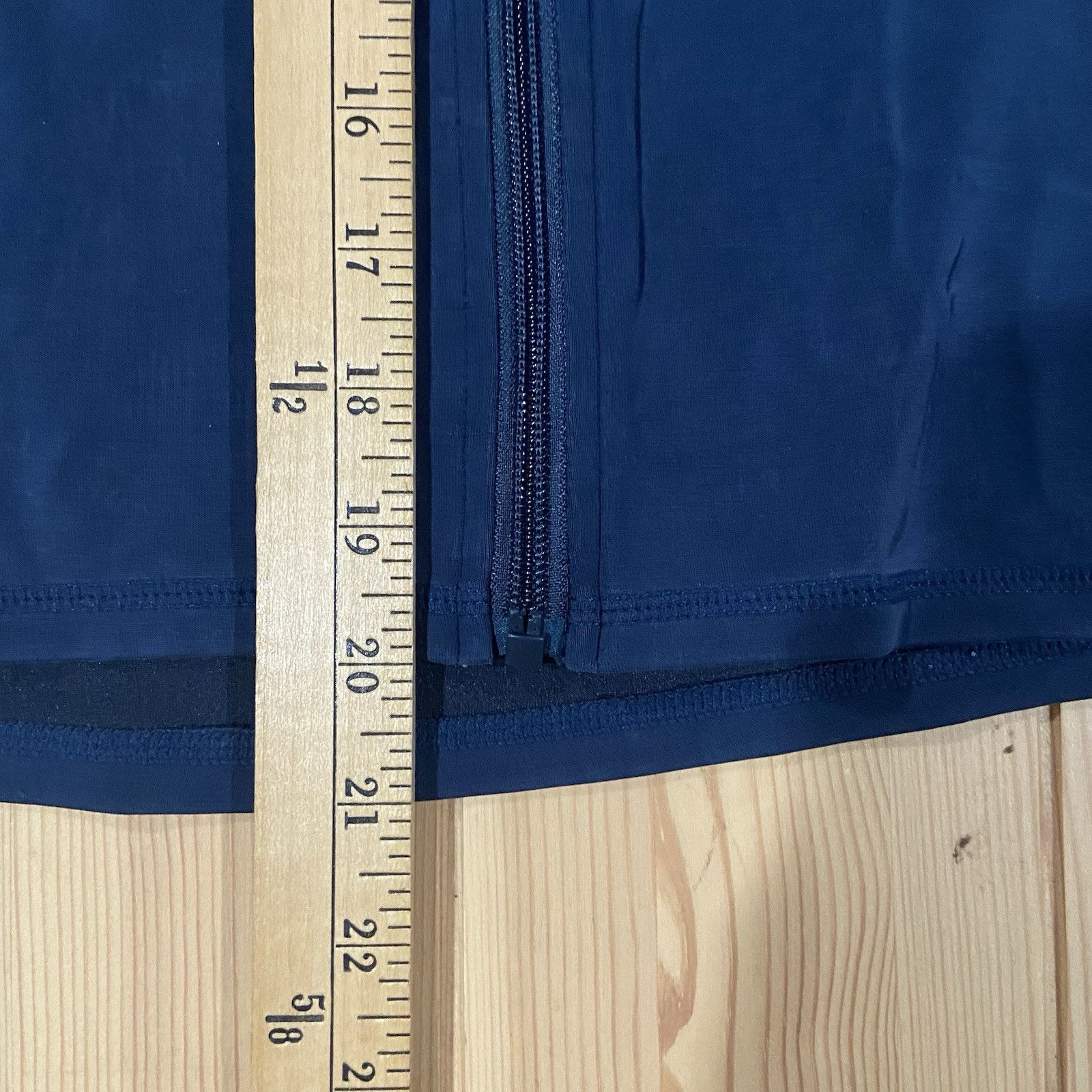 Secondleft Peaches Zip Hoodie Ocean Large Athleisure Comfortable Stretch — image 8 of 8